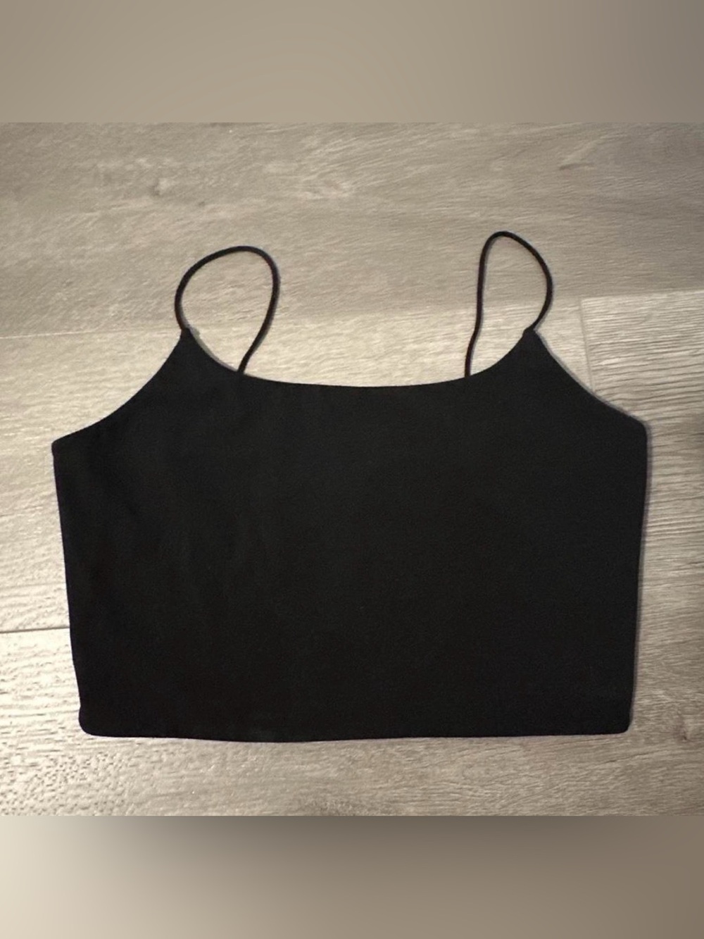 Garage Spaghetti Strap Crop Top